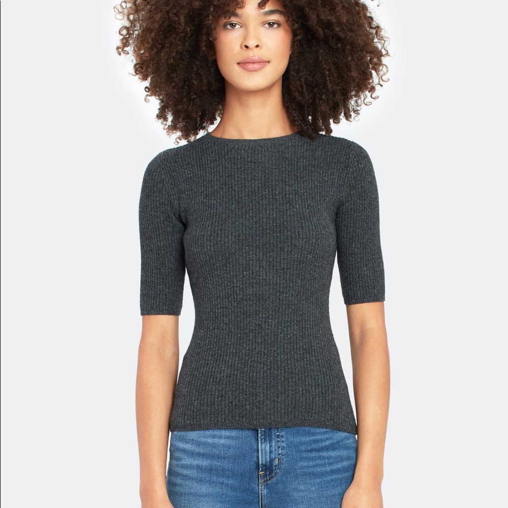 Christine Rib Knit Sweater- Billie the Label - NWT